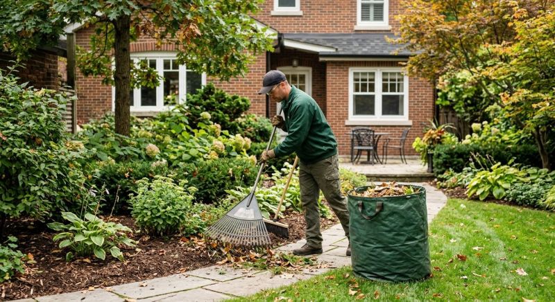 Lawn Clean Up Service
